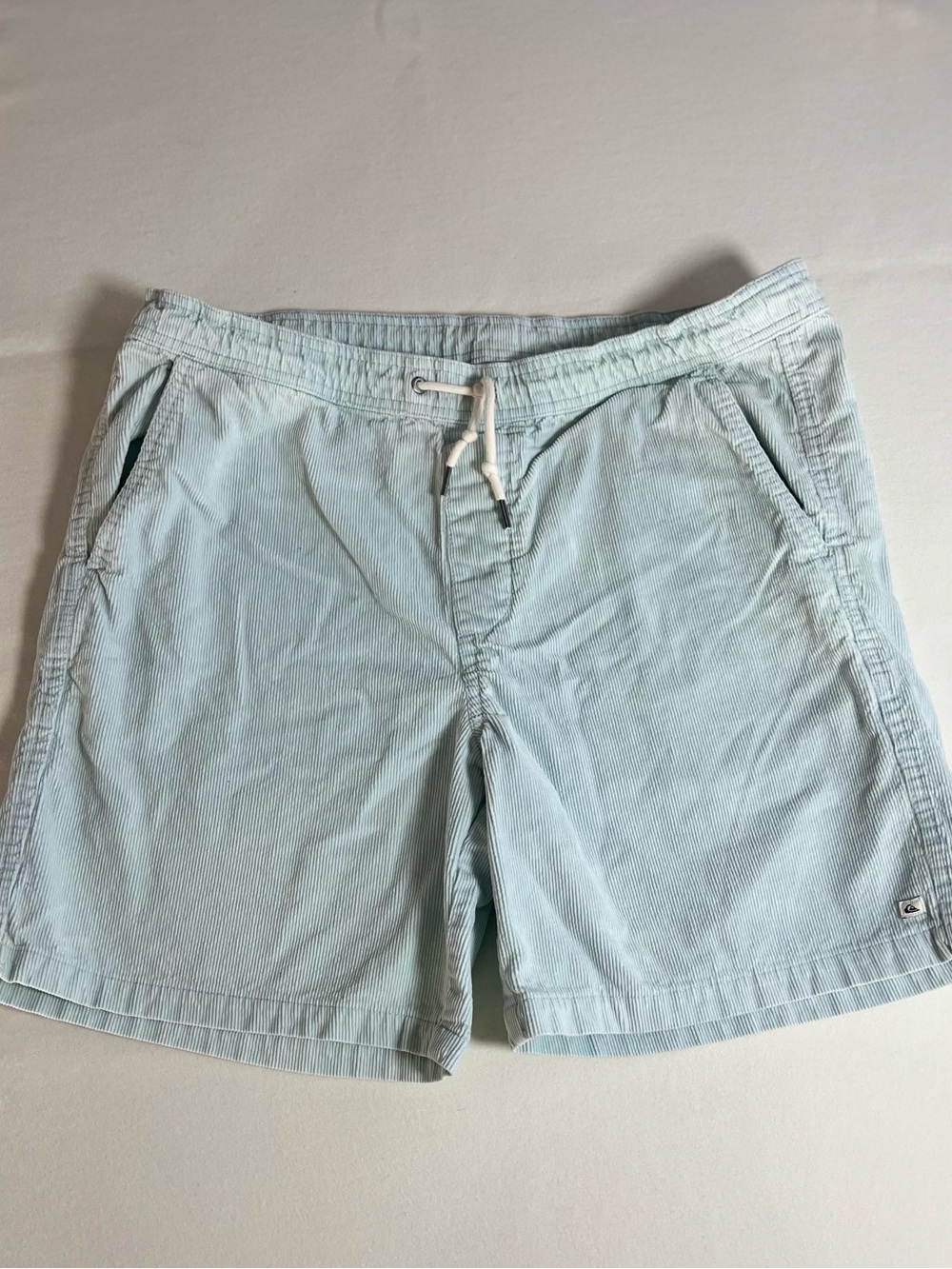 Quiksilver Light Blue Men's Drawstring Hybrid Shorts